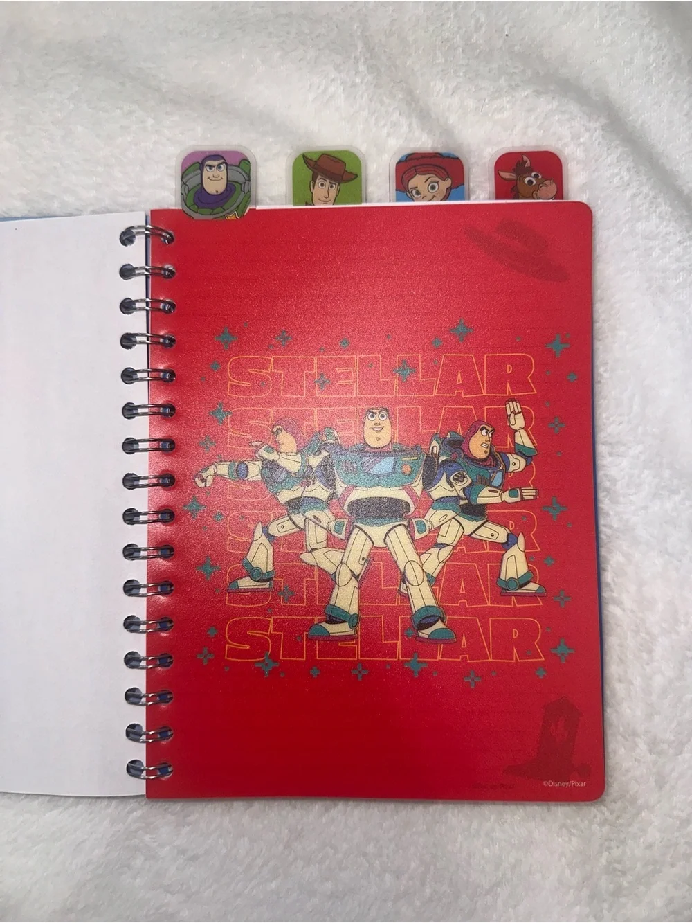 New Toy Story 4-Tab Spiral Notebook